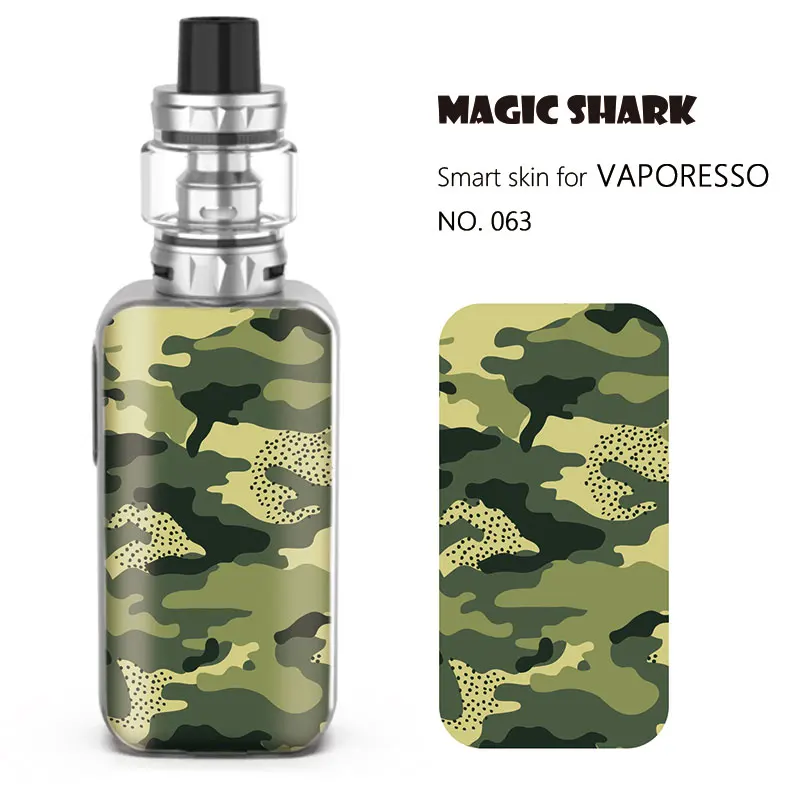 

Leaf Tiger Wolf Motorcycle Today is the Best Day Skull Cell Case Sticker Skin Back Film for Vaporesso Luxe S