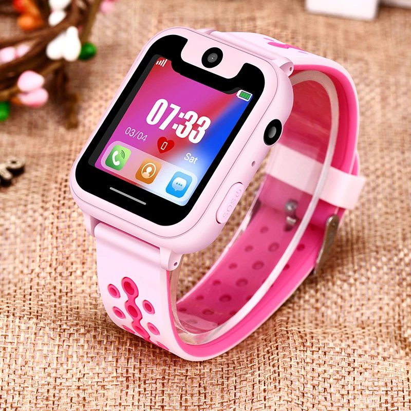 

LIGE Kid Smart Watch Boys Girls Baby Watch LBS Position Tracker Phone Answer Children Watch Support for Android ios phones +Box