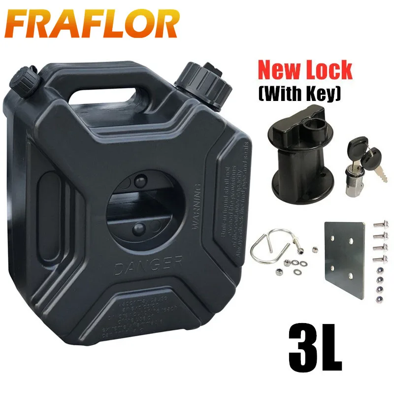 Портативный пластиковый картридж 3л для бензинового бака 3 л запасной контейнер
