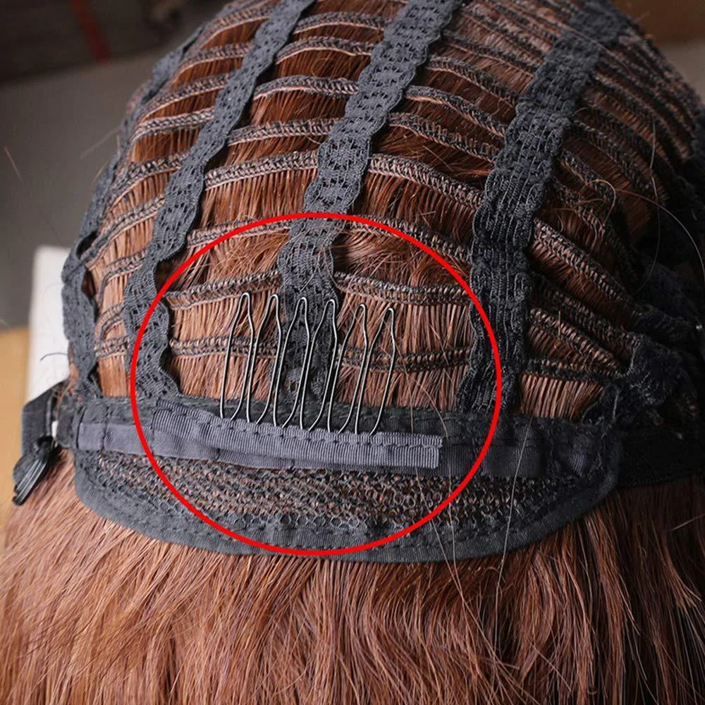 

5pcs/set 3/4/5/6/7 Tooth Spring Buckle Headgear Ponytail Small Comb Small Net Cap Wig Hook Fixed Hairpin Sparse Spring Comb