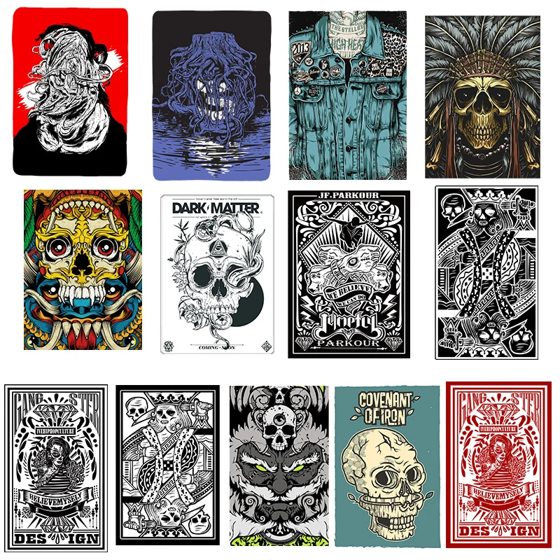 Готический патч для женщин термопереводные наклейки одежды термопереводной