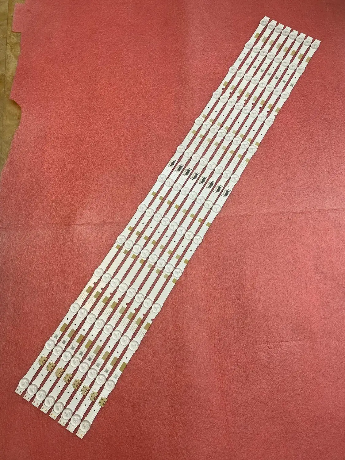 Комплект 16 шт. светодиодный подсветка полосы для samsung UE50JU6800 BN96-38480A 38479A V5DR_500SCA_R1 V5DR_500SCB_R1 UN50JS7000 38480B