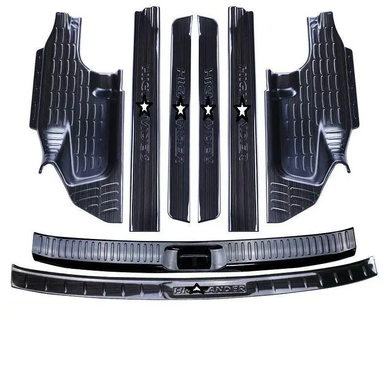 Декоративные автомобильные задние панели багажника педали для ног внешние