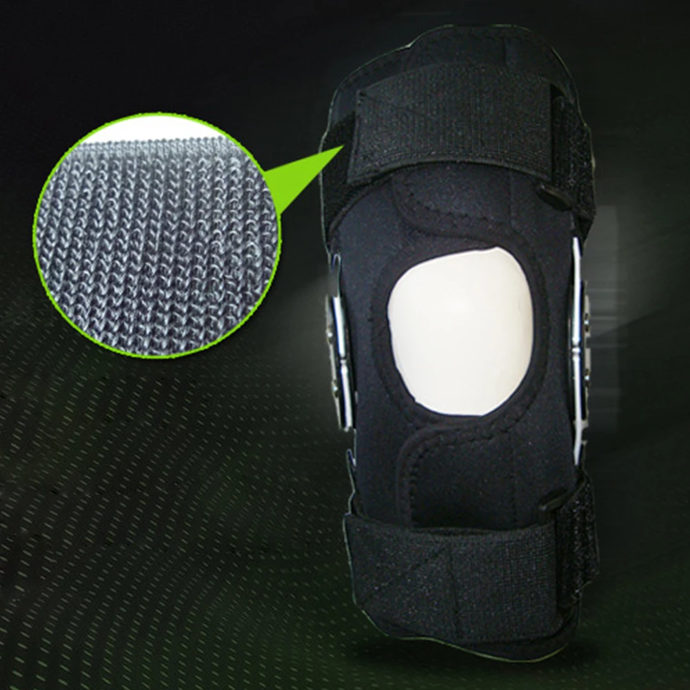 Защитный Мягкий Двойной Шарнирный бандаж для бега наколенник из алюминиевого