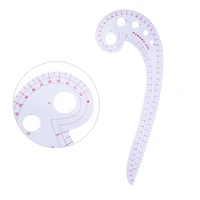 nonvor french curve ruler long comma shaped plastic transparent french curve ruler flexible ruler new stationery sewing rulers