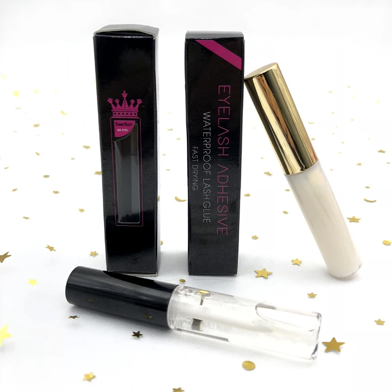 Оптовая продажа клей для накладных ресниц прозрачный 3D натуральных норковых