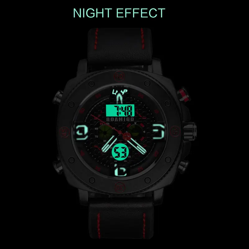 Мужские кварцевые часы с хронографом в стиле милитари | Наручные