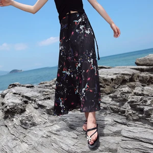 Новая Соблазнительная атласная черная юбка из тюля длинные эластичные женские