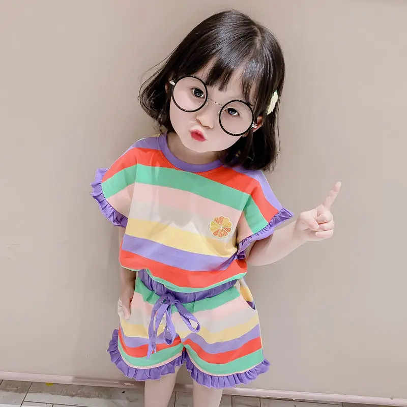 Комплекты одежды для девочек осень весна 2020 одежда маленьких наряд детский