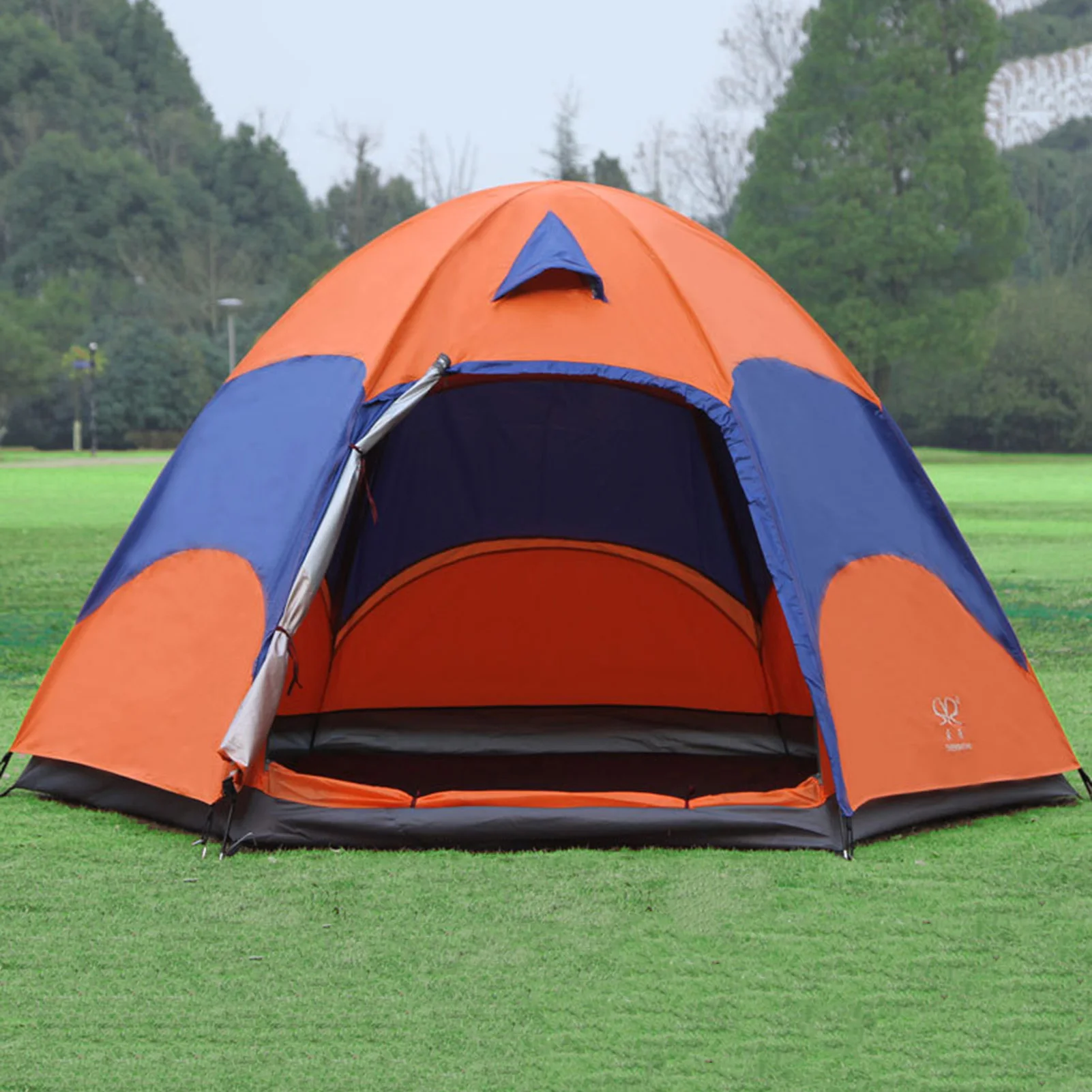 240*240*145cm Outdoor Camping Tent Double Layer Windproof Rainproof Backpacking For Hiking Adventure Fishing Biking |