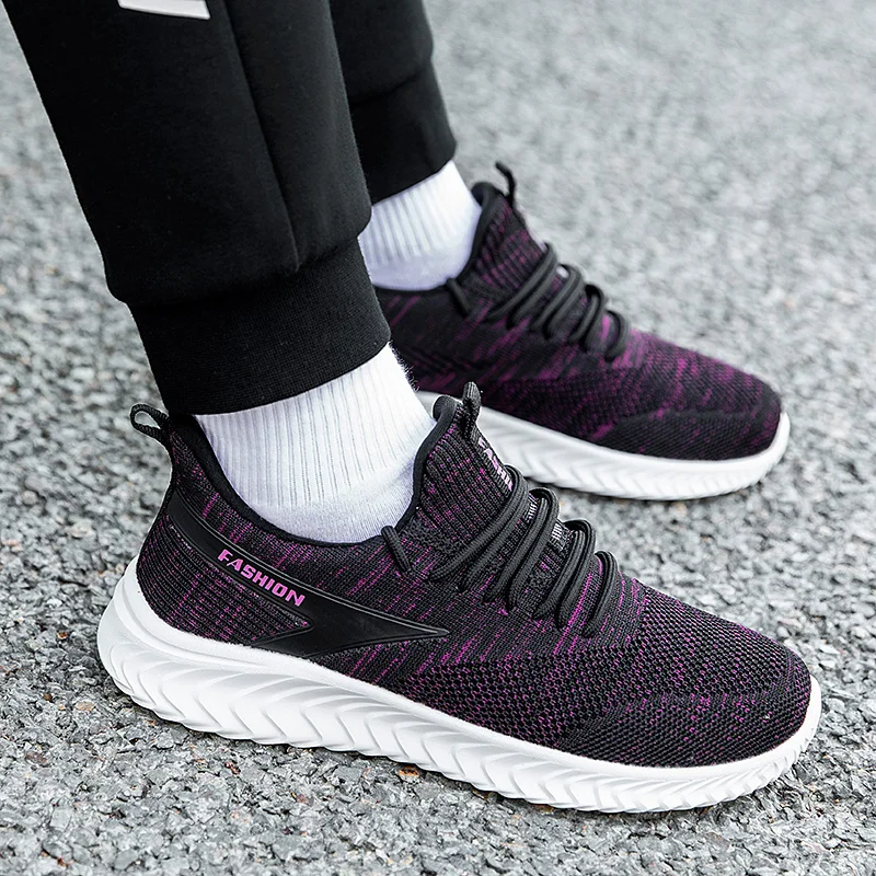 

New 2020 Casual Sneakers Women Shoes Ladies Platform White Woman Trainers Women's Sneaker Black Breathable Dames Tenis Feminino
