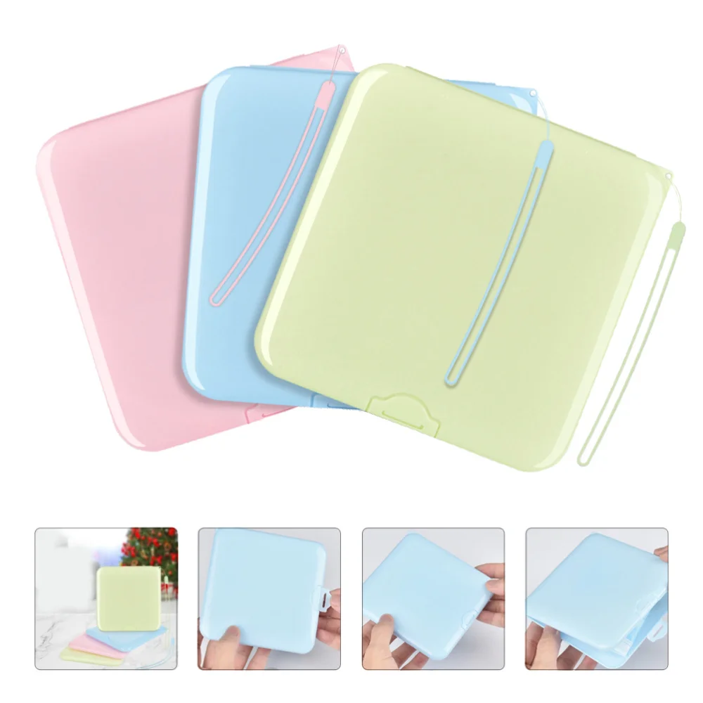 3 шт. переносная маска Чехлы Пылезащитная контейнеры Коробки имея специальное