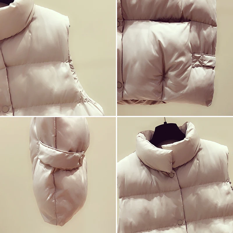 

Cheap wholesale 2019 new autumn winter Hot selling women's fashion casual female nice warm Vest Outerwear BP321