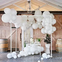 matte white latex balloons birthday party wedding room decorations air helium balloon kids baby shower gifts baloon wholesale