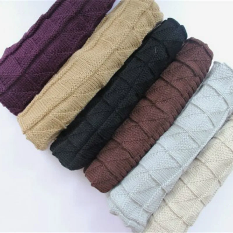 Женские зимние вязаные шерстяные шапки унисекс повседневные Шапки и мужские