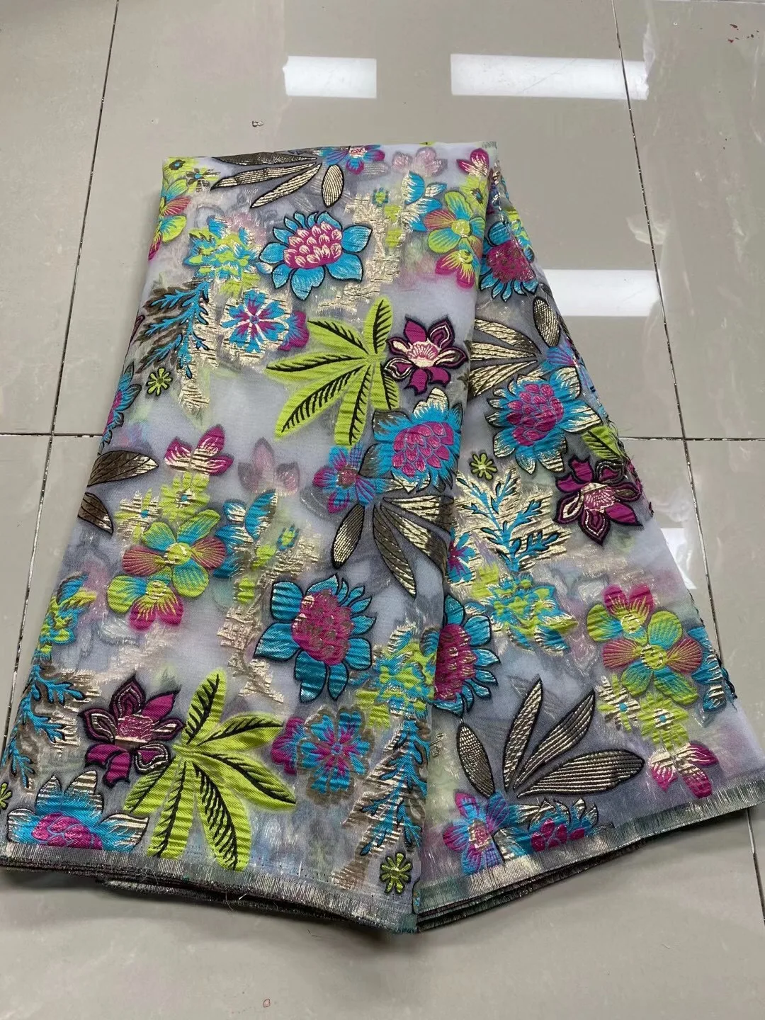 

NEW African Lace Fabric 2021 beads High quality Stones with Embroidery Nigerian Lace Fabric For Women French Mesh Lace Fabric
