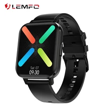 LEMFO 1.78 inch 420*485 HD Screen ECG Smartwatch Multi-Sports Mode Blood Pressure IP68 waterproof Smart Watch for Android IOS