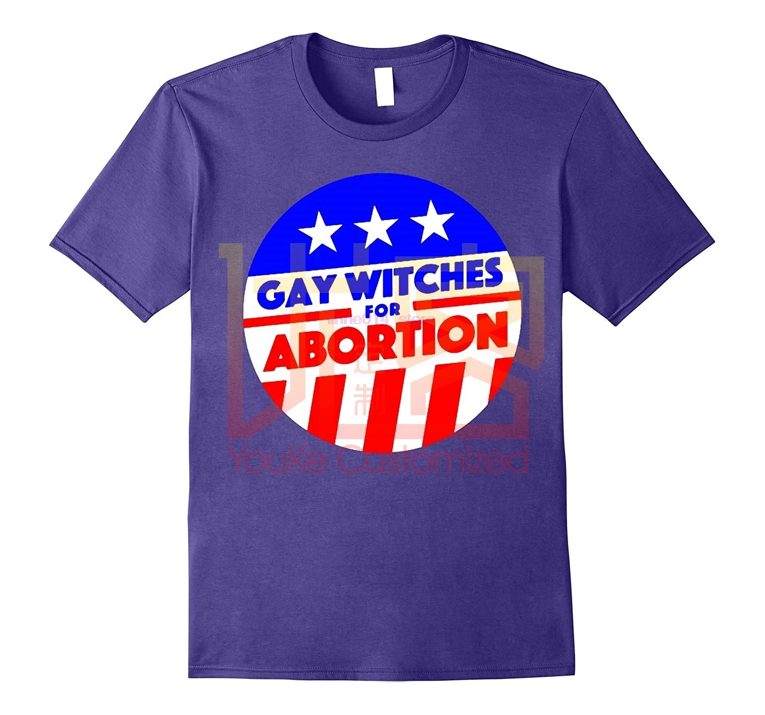 Мужская Радужная рубашка с принтом ведьмы для прерывания беременности | одежда