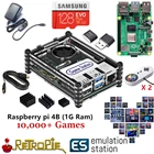 Новая эмуляционная станция ES 128G Raspberry Pi 4B 14000 + игры в 1, аркадная игровая консоль Retropie, классические ретро игры