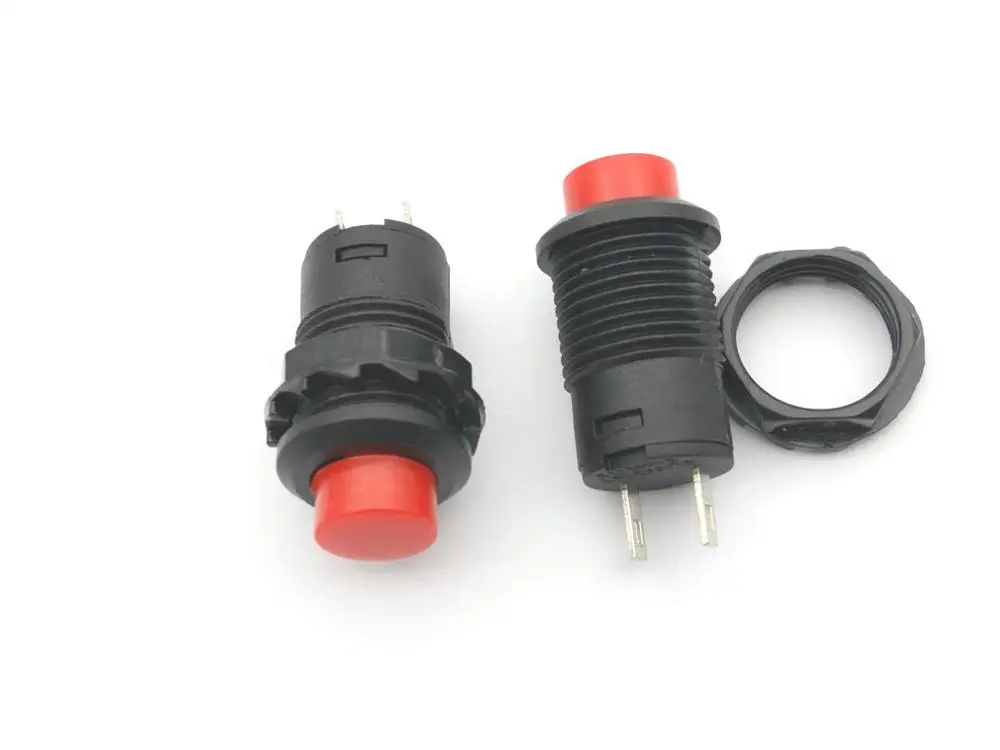 5 шт. 12 мм мгновенного включения/выключения кнопочного переключателя адаптера |