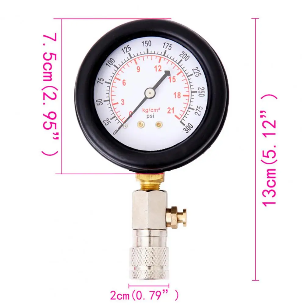 

8Pcs/Set Professional Automotive Car Motorcycle Petrol Engine Compression Tester Tools Kit Accessories Supplies Products