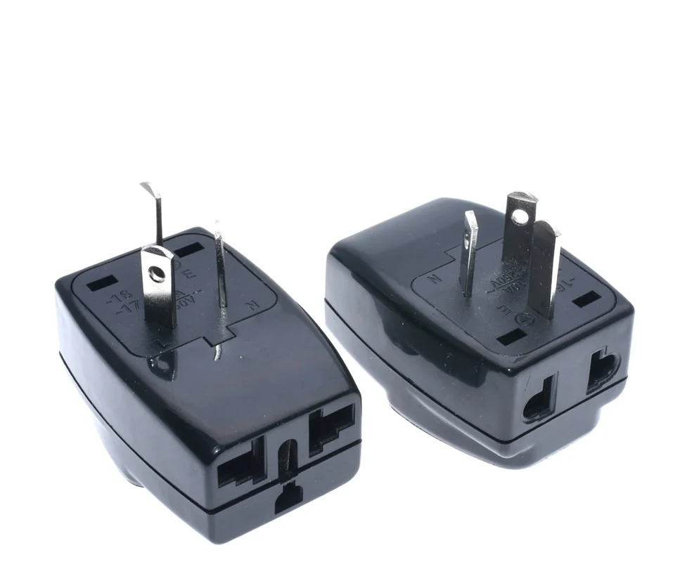 Новый универсальный адаптер питания для путешествий 3 контактный переходник с