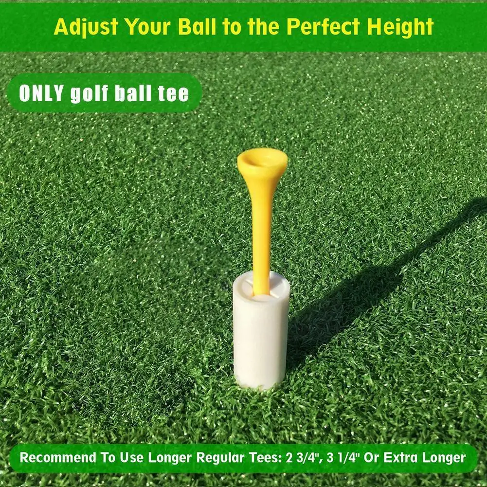 

Rubber Golf Tees Holder Aid Tee Holder Training Practice Practice Range Driving Tee Hole Holders Ball Tool White Tee For Go N6f0