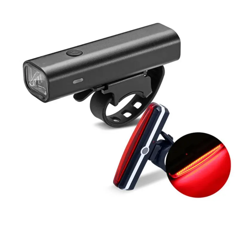 

New USB Rechargeable Bicycle Headlight Night Ride Mountain Bike Warning Light
