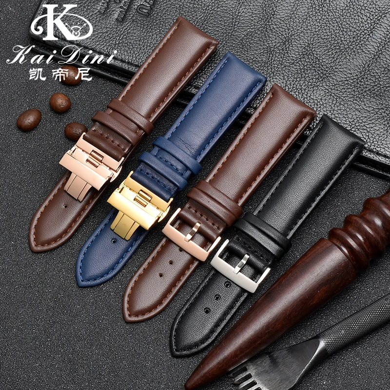Фото Ремешок из натуральной кожи для часов Armani, ремешок для часов Ar0387/0389/0382/5905/5981 из воловьей кожи, цепочка для часов для мужчин 16 мм 18 мм 20 мм 22 мм 23 мм №2