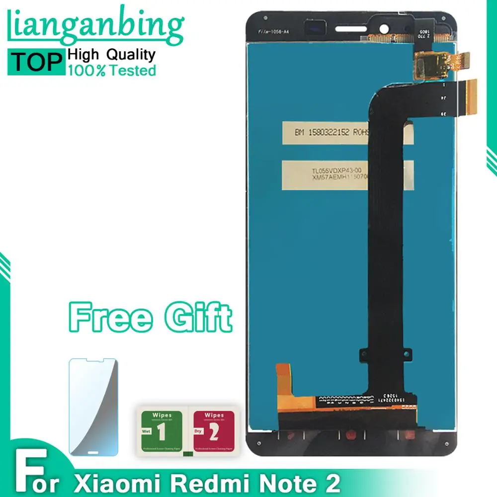ЖК дисплей для Xiaomi Redmi Note 2 экран запасные части дигитайзер в сборе Note2 ЖК|Экраны