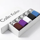 4 шт.лот сексуальные мужские трусы-боксеры, мужское нижнее бельё, с бантами; Дышащие трусы из обработанной вискозы мужские мягкие короткие однотонные шорты, мужские трусы (без коробки)