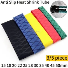 1/5piece Non Slip Heat Shrink Tube Fishing Rod Wrap 15 18 20 22 25 28 30 35 40 45 50mm Handle Insulated Protect Waterproof Cover