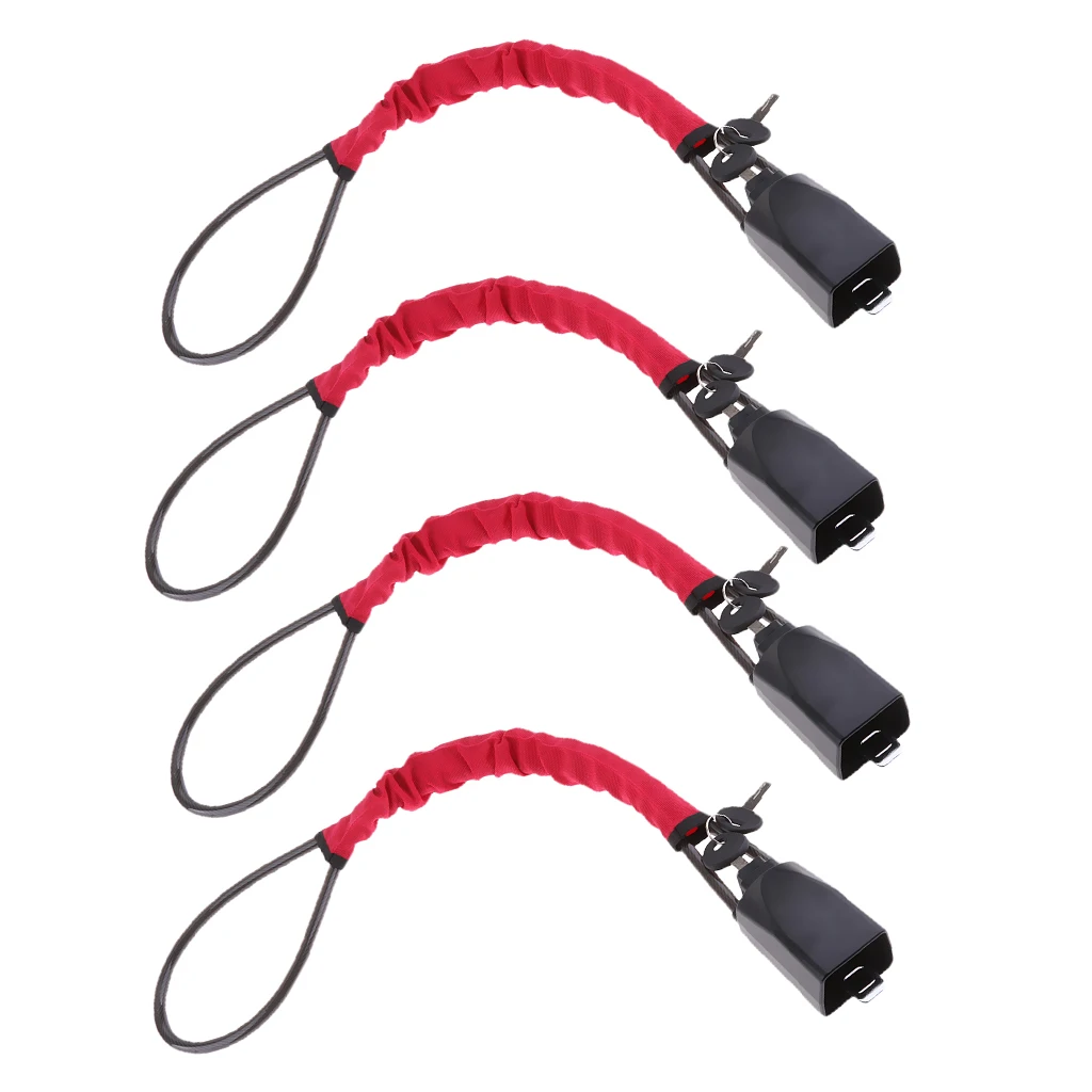 Универсальный Противоугонный стальной фиксатор для автомобиля ремень