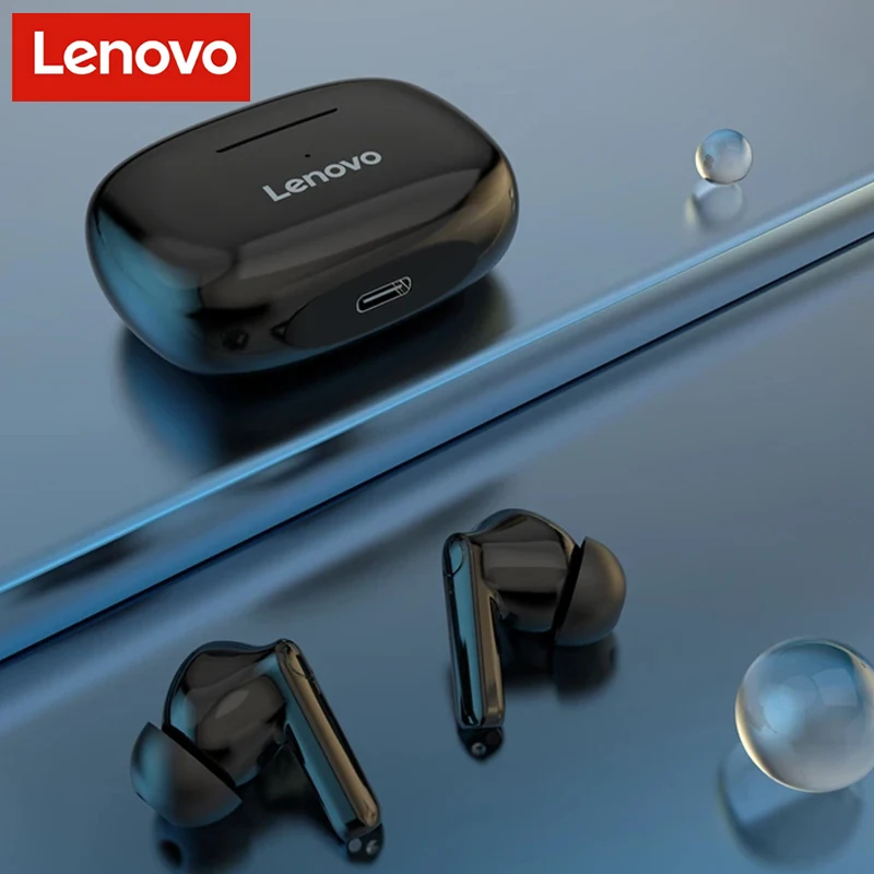 

Lenovo HT05 TWS Wireless Earphone For Android IOS Smartphone Bluetooth 5.0 Dual Stereo Bass 350mAh HiFi Music Sports Gaming Mic