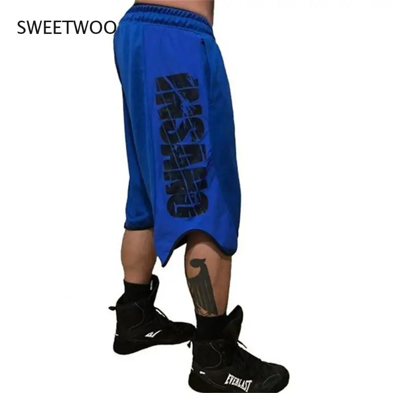 

Шорты мужские сетчатые для фитнеса и бодибилдинга, свободные штаны, джоггеры, спортивные, для фитнеса и воркаута