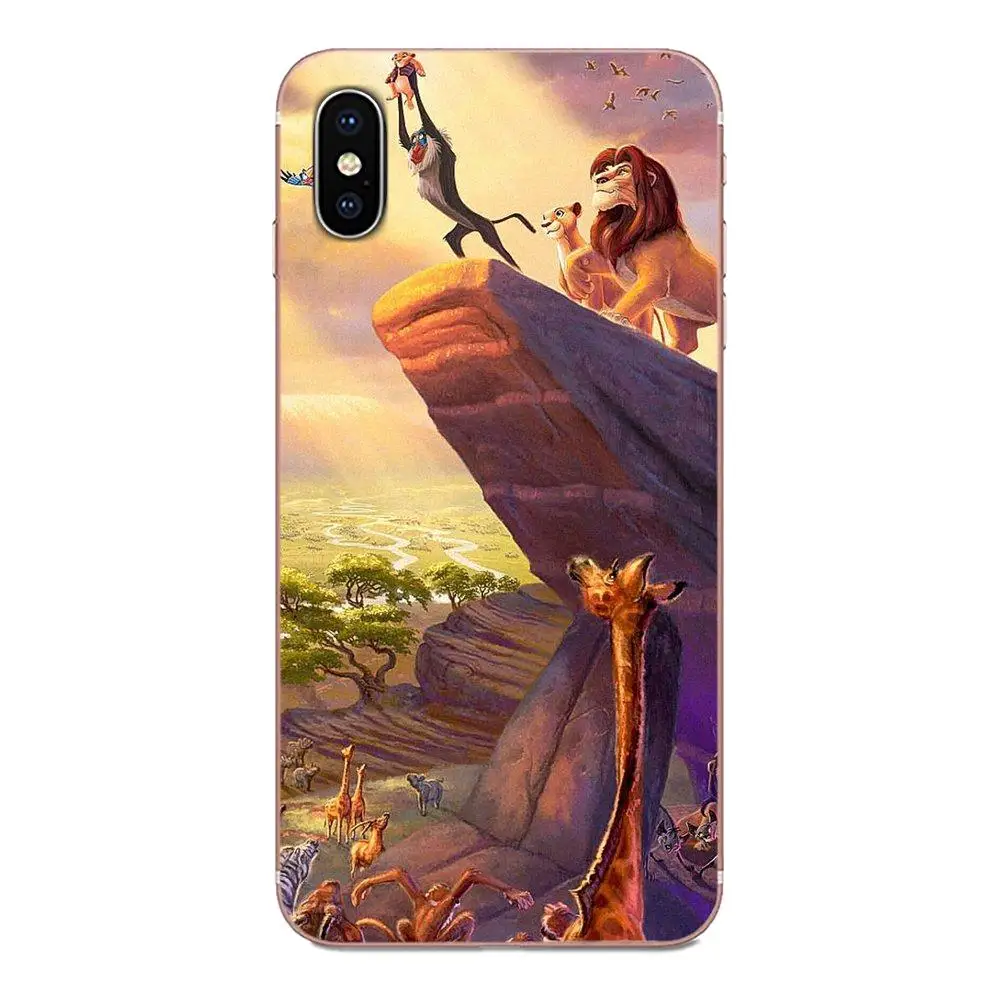 Чехол-накладка из ТПУ Hakuna Matata Lion King для Xiaomi Redmi Note 8 8A 8T 10 K30 5G Pro Motorola G G2 G3 G4 G5 G6 G7 Plus |