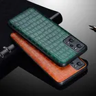 Роскошный чехол из крокодиловой кожи для Realme GT Neo 2 Premium Slim Fit Design Unti Back Cover For oppo realme gt neo 2 Case