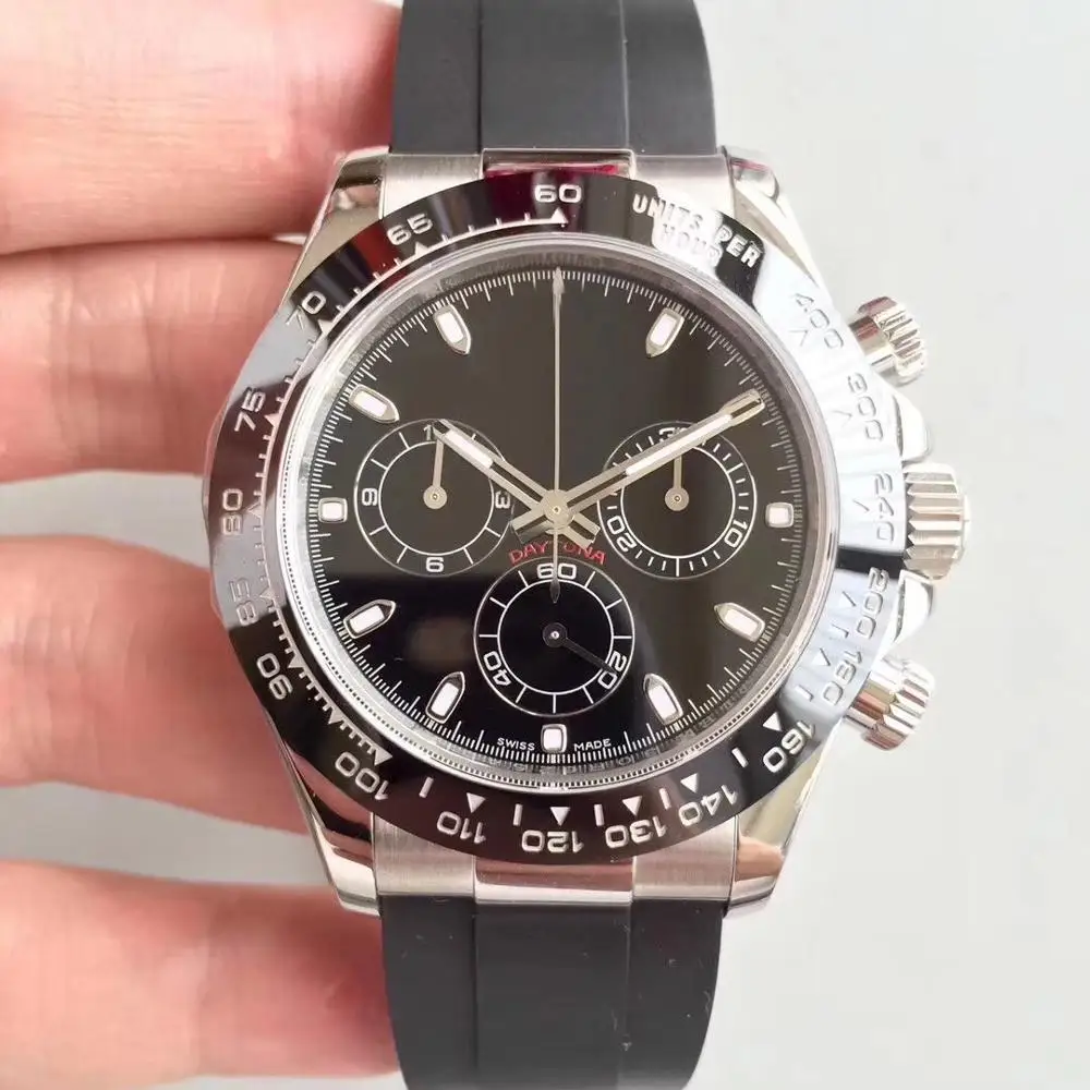 Роскошные мужские часы класса ААА водонепроницаемые автоматические