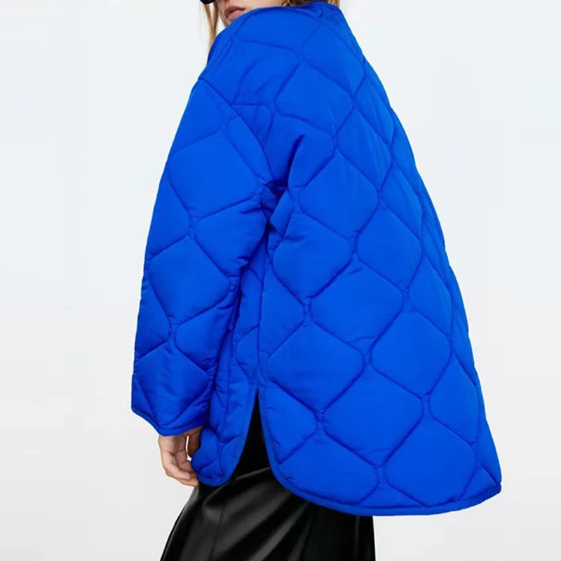 Sungtin зимние утолщенные теплые парки пальто для женщин без воротника раздельные