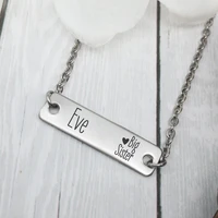 personalized name necklace girl big sister girl gift for big sister new baby gift for big sister gift idea new sibling