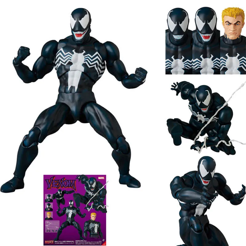 

Marvel Mafex Figure 088 Venom Action Figure Spiderman Figure Collection Joints Movable Collectable Model Toy Cool Christmas Gift