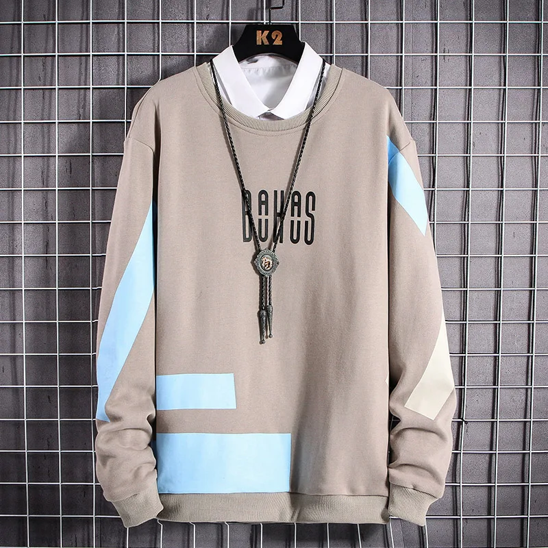 EL BARCO Весенняя Мужская толстовка в стиле хип хоп хлопковая уличная Черная мужская