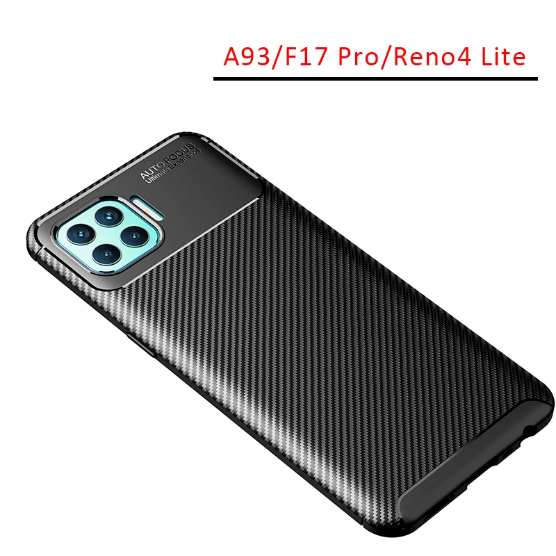 

case for oppo a93 f17 pro reno4 lite bumper cover on a 93 93a f 17 17f f17pro protective phone coque bag silicone matte soft tpu