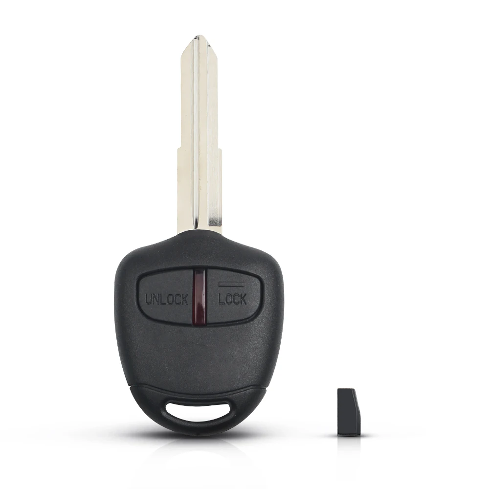 KEYYOU 433 МГц 2 кнопки автомобильный пульт дистанционного ключа ID46 чип для Mitsubishi