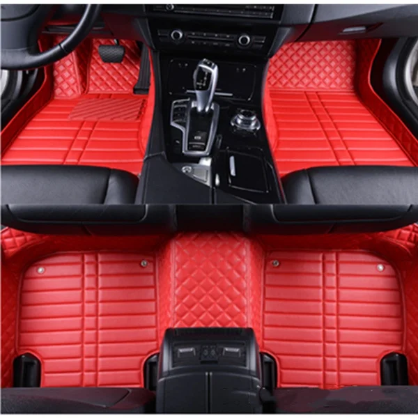 

5Pcs/set Universal Car Auto Floor Mats Floor Liner Pu Leather Carpets Accessories Carpet Rug Interior Details