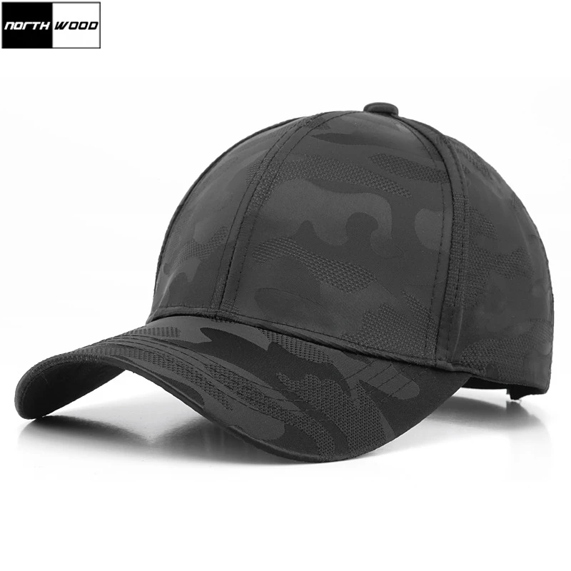 [NORTHWOOD] Черно белая камуфляжная бейсбольная кепка для мужчин и женщин Snapback Casquette