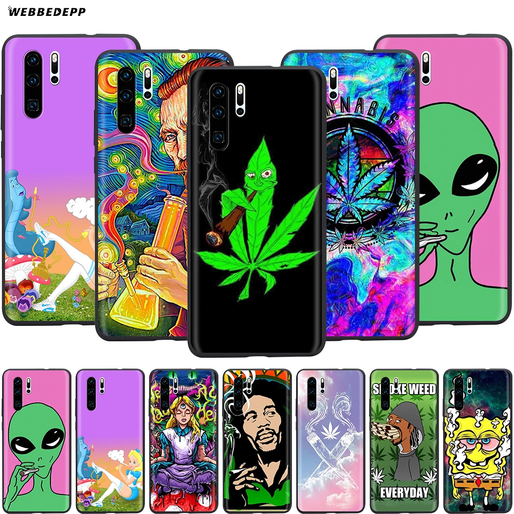 Webbedepp чехол с медведем для курения сигар Huawei P8 P9 P10 P20 P30 Lite Pro P Smart Z 2019 Mini | Мобильные