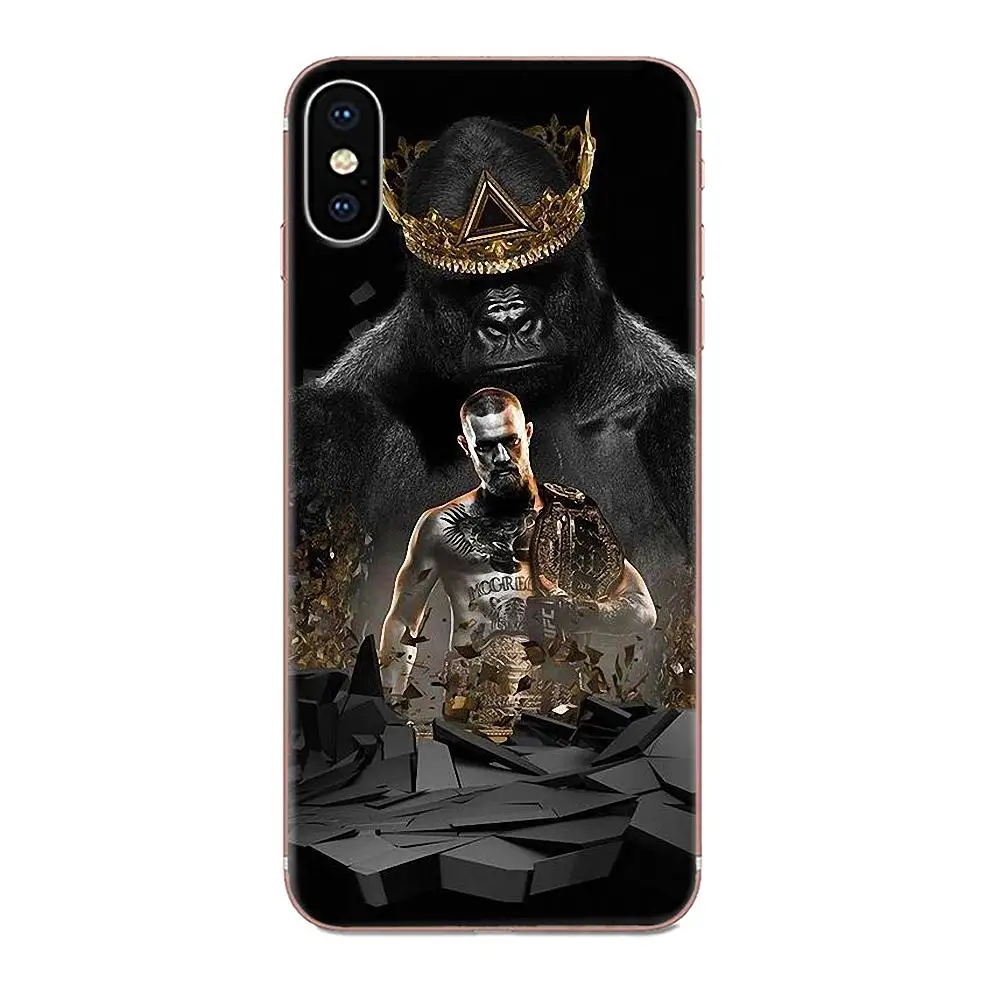 Конор Макгрегор черный для LG K50 Q6 Q7 Q8 Q60 X Мощность 2 3 Nexus 5 5X V10 V20 V30 V40 Q Stylus Тонкий