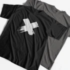 Уличная одежда COOLMIND из 100% хлопка, крутая Мужская футболка большого размера, летняя свободная Мужская футболка оверсайз, Мужская футболка с круглым вырезом