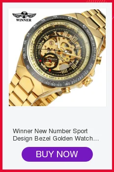 Механические часы Winner, повседневные, дизайнерские, из нержавеющей стали, мужские часы со скелетом, мужские, Топ бренд, Роскошные мужские часы
